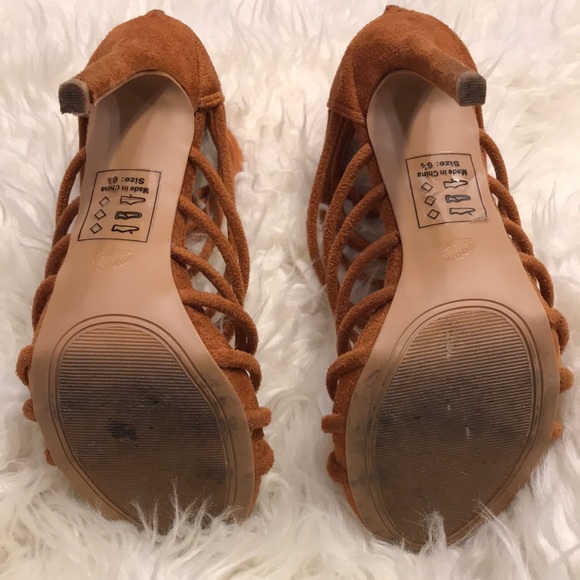 Shoe Republica LA chestnut heels size 61/2 - Picture 4 of 7
